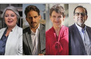Oficialismo inicia campaña para primarias con cuatro candidatos en competencia
