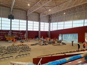 Gimnasio Mario Zavattaro de Porvenir alcanza un  94 por ciento de avance
