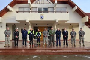 Comité SAR se reúne en base Chabunco para coordinación estratégica en Magallanes