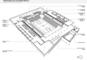 Concejales aprobaron diseño de Polideportivo