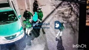Cámaras captan a conductor contra el tránsito en pleno centro de Punta Arenas