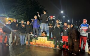 Pilotos de karting dejaron todo en la pista luchando por el podio del “Gran Premio Mobil-Comercial Harambour”