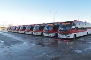 Tras tres meses de retraso: se incorporan los 10 nuevos buses a la flota de transporte público