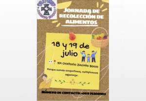 Jornada de recolección de alimentos