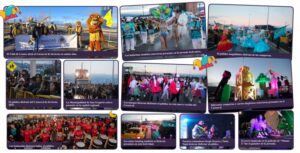 Las postales que dejó la segunda jornada del Carnaval de Invierno  