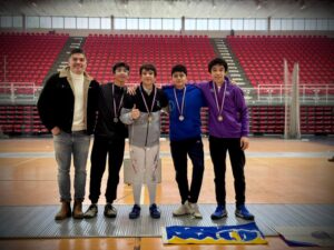 Benjamín Gallardo y Alexander Andrade clasificaron al Sudamericano de Esgrima y consolidan el poder magallánico en la pista