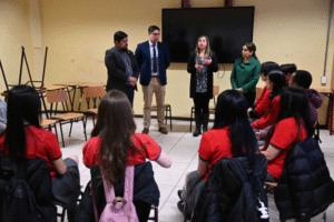 Escolares y funcionarios del liceo Lemaitre tuvieron jornada reflexiva