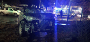 Colisión en conflictivo cruce dejó a una persona lesionada