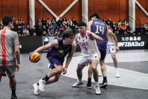 Punto a punto se jugó una nueva fecha del torneo FIBA 3x3 U23 Nations League Conferencia América–Punta Arenas 2025
