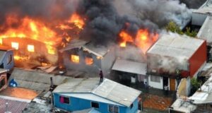Devastador incendio en Concepción