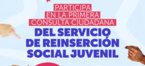 Consulta ciudadana aborda intervención especializada en reinserción juvenil