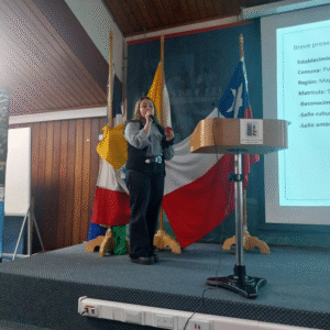 Exponen experiencia parvularia de jardín “Nelda Panicucci”