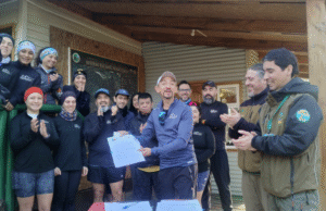 Conaf firmó convenio con el Club Deportivo Indómito Trail Runners de Punta Arenas