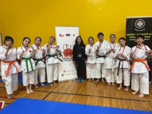 Brillante participación obtuvo el Dojo Jiyukan Puerto Natales en Nacional de karate