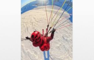 Conaf rechaza acción de alpinista que se grabó sobrevolando en parapente la Cordillera Darwin