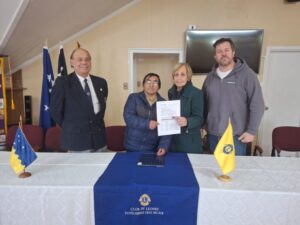 Calle de Población Villa Los Sauces lleva el nombre de fundador del Club de Leones Punta Arenas