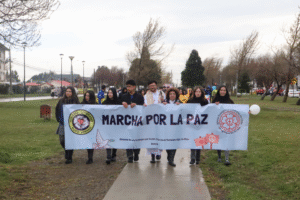 Comunidades educativas protagonizaron marcha estudiantil por la paz