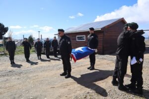 Gendarmería despide a “Bufón de Magallanes”, su emblemático perro guía
