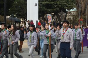 Grupos de guías y scouts celebran  sus 114 años de historia