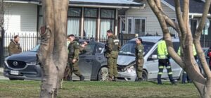 Colisión por alcance dejó dos personas lesionadas en Avenida España