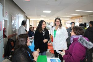 Plaza de la justicia brindó diversos servicios para usuarios del Hospital Clínico