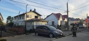 Incendio afectó vivienda en el sector céntrico de Punta Arenas