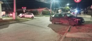 Accidente de tránsito al sur de Punta Arenas