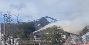 Incendio moviliza a Bomberos en Puerto Williams