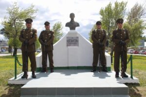 Carabineros de Magallanes conmemora 60 años del Teniente Hernán Merino Correa