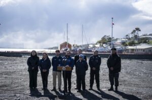 Presidente Boric da inicio a obras de la Etapa 2 del Muelle Multipropósito en Puerto Williams