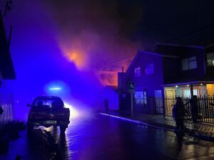 Incendio deja dos víctimas fatales en Puerto Natales