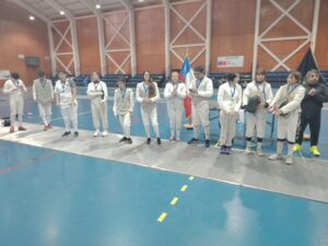 Gran convocatoria en el Campeonato Prevetarano y Novicios de Esgrima en Magallanes