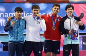 Tenimesista paralímpico magallánico se corona con el primer oro panamericano en Chile