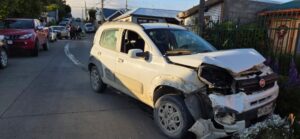 Colisión vehicular deja una mujer lesionada en Villa Club Hípico