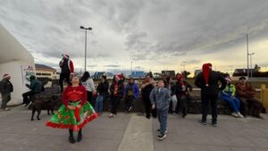 San Gregorio celebró la Navidad en comunidad