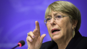 Bachelet a la ONU: Gobierno pide 