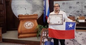 Chileno logra segundo lugar nacional en Rusia con tesis sobre la sequía en Ñuble