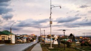 Inician instalación de cámaras de alta resolución para reforzar la seguridad urbana en Porvenir