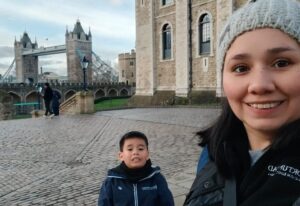 Felipe Lastra conoció Centro espacial de Leicester en Londres