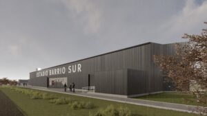Barrio Sur inicia la construcción de su moderno complejo deportivo tras 80 años de espera
