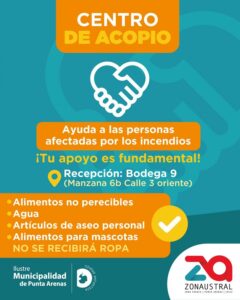 Zonaustral suma apoyo solidario a los incendios en el Biobío dentro de su agenda cultural de verano