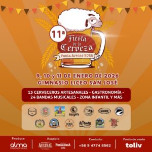 ¡Salud, Punta Arenas!: Todo listo para la 11ª Fiesta de la Cerveza en el Liceo San José