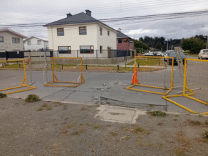 ?Repondrán pavimento dañado para mejorar drenaje de aguas lluvias