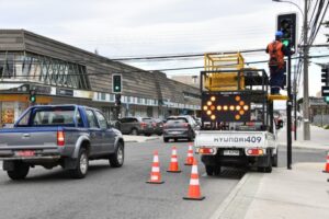 Municipio refuerza mantención de semáforos en Punta Arenas con inversión mensual de $15 millones