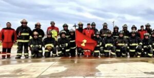 Primera Compañía de Bomberos de Punta Arenas clasifica a semifinal de concurso nacional bomberil
