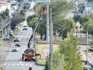 EDELMAG se prepara para el invierno con mantenimiento en línea de transmisión