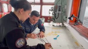 Armada resguardó seguridad de 22 tripulantes del buque mercante en Cabo de Hornos