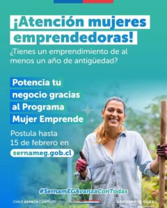 SernamEG abre inscripciones para el programa 