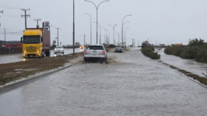 Marzo de 2026 ya es el más lluvioso de la última década en Magallanes