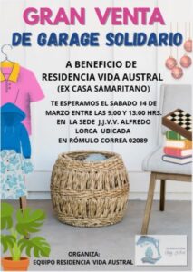 Residencia Vida Austral impulsa actividades solidarias para reunir fondos